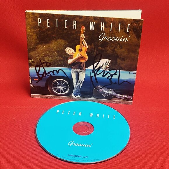 Peter White Groovin CD Signed 2016 - Picture 8 of 9